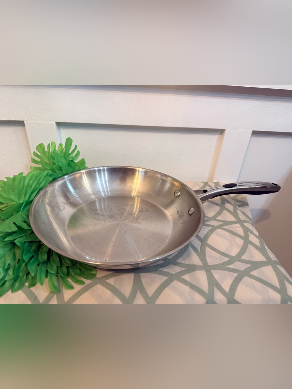 10/$25 • Tramontina Stainless Steel Skillet Pan